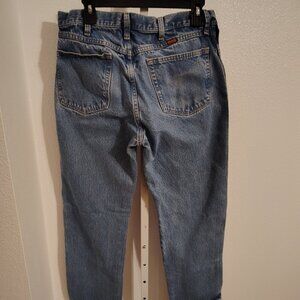 Rustler Men's Work Jeans Size 34 x 32 Cotton Denim